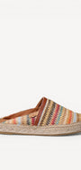 MUIL +SLINGBACK-Rood combi kleur