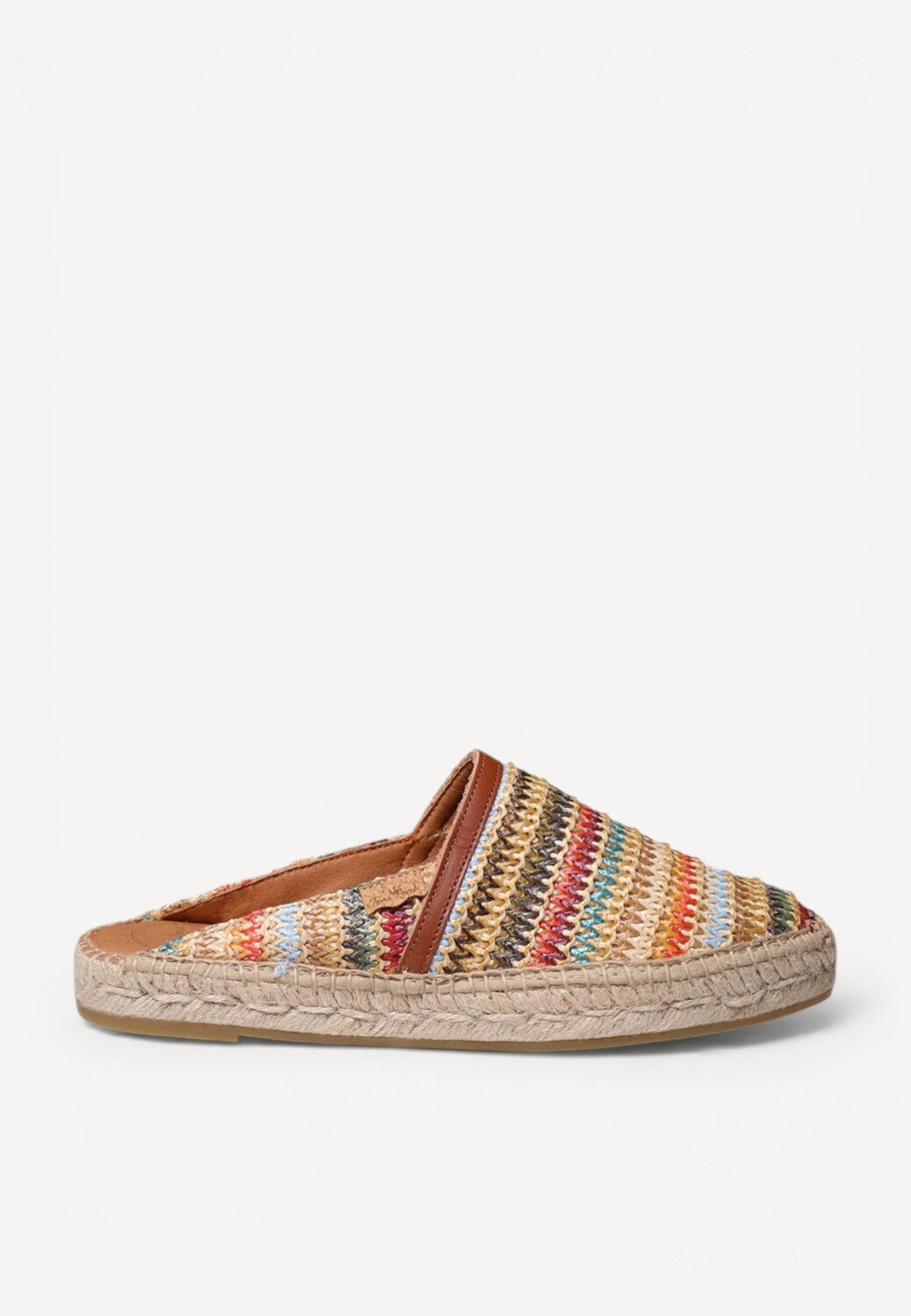 MUIL +SLINGBACK-Rood combi kleur