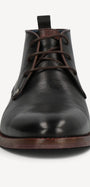 Heren boots-Zwart leer
