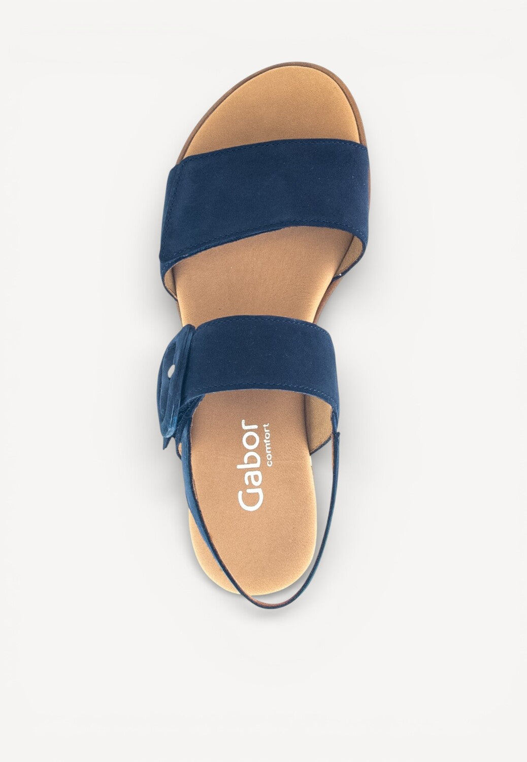 DAMES OPEN SCHOENEN-Blauw suède/nubuck