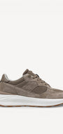 Heren veterschoenen-Beige suède/nubuck