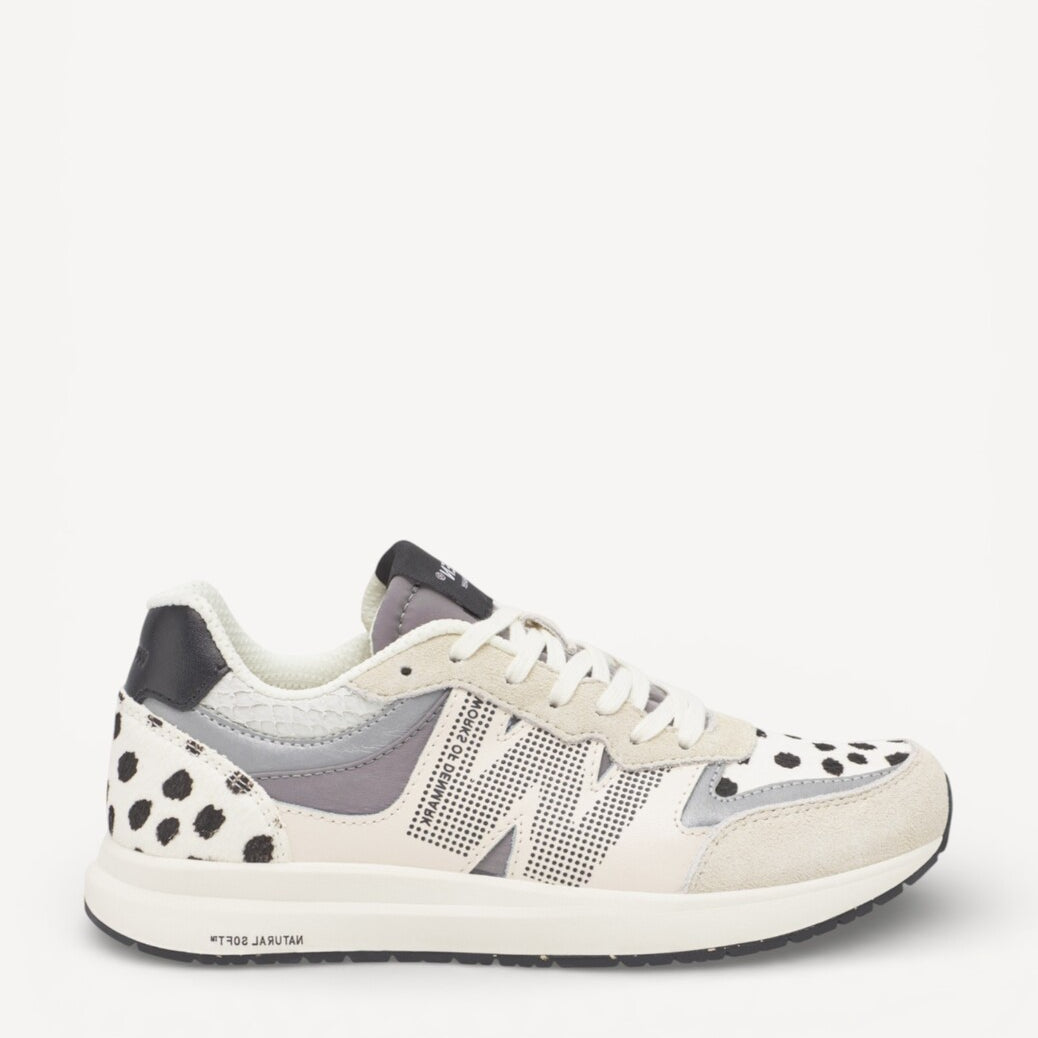 DAMES SPORTIEVE VETERSCHO-Beige suède/nubuck