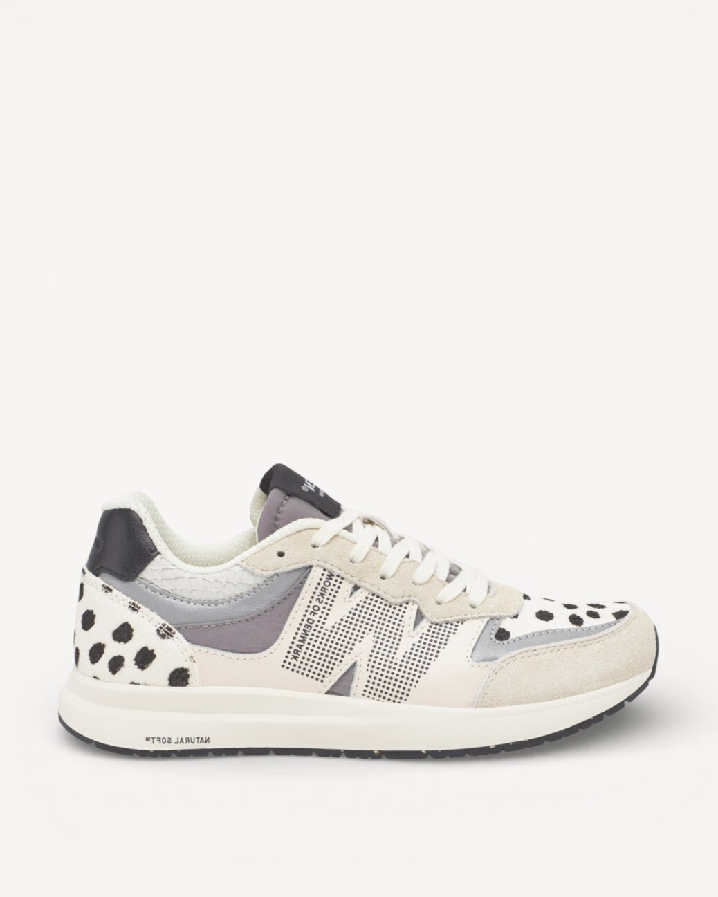 DAMES SPORTIEVE VETERSCHO-Beige suède/nubuck
