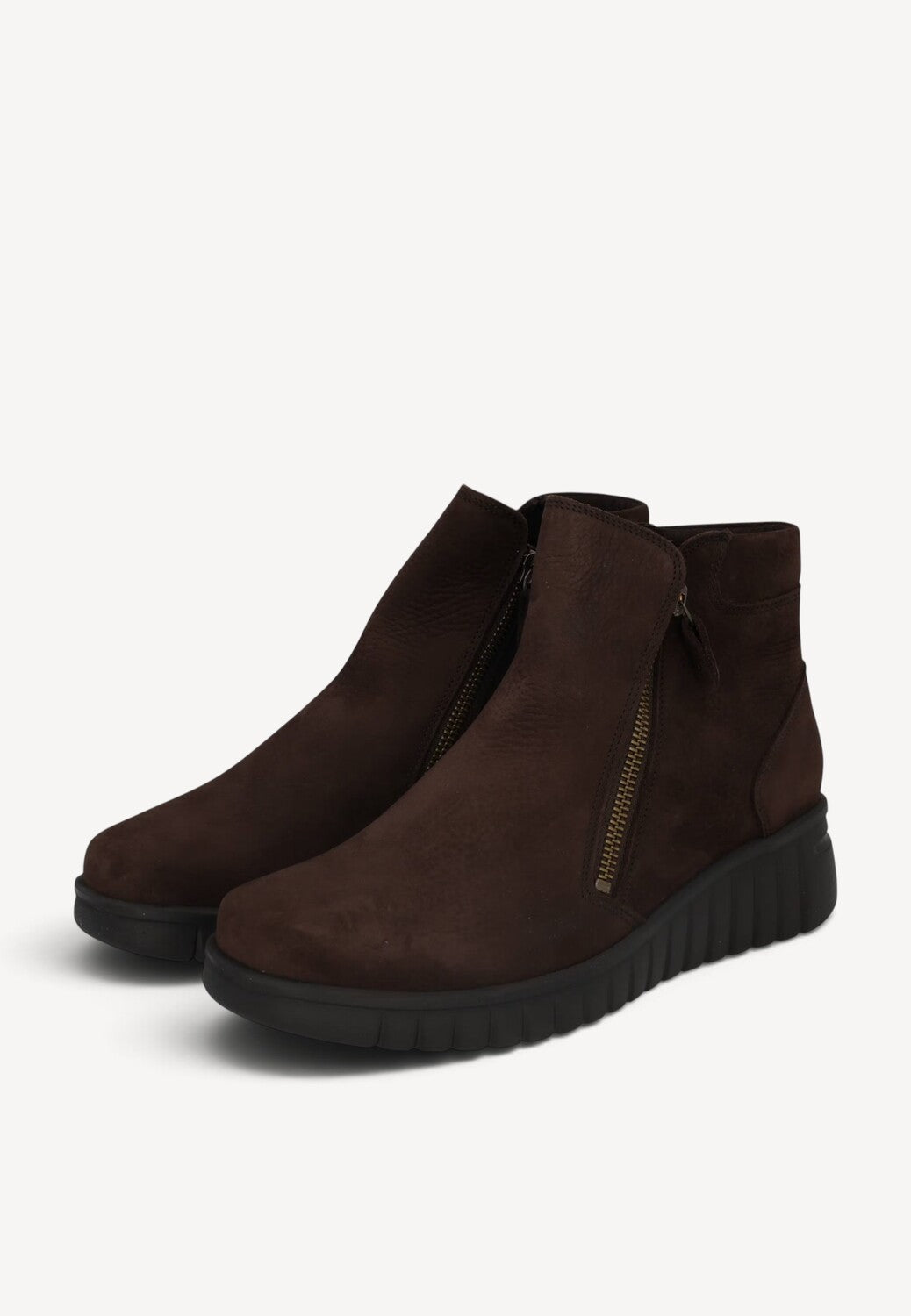 DAMES BOOTS+KORT LAARS-Bordeaux