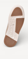 Heren veterschoenen-Beige suède/nubuck