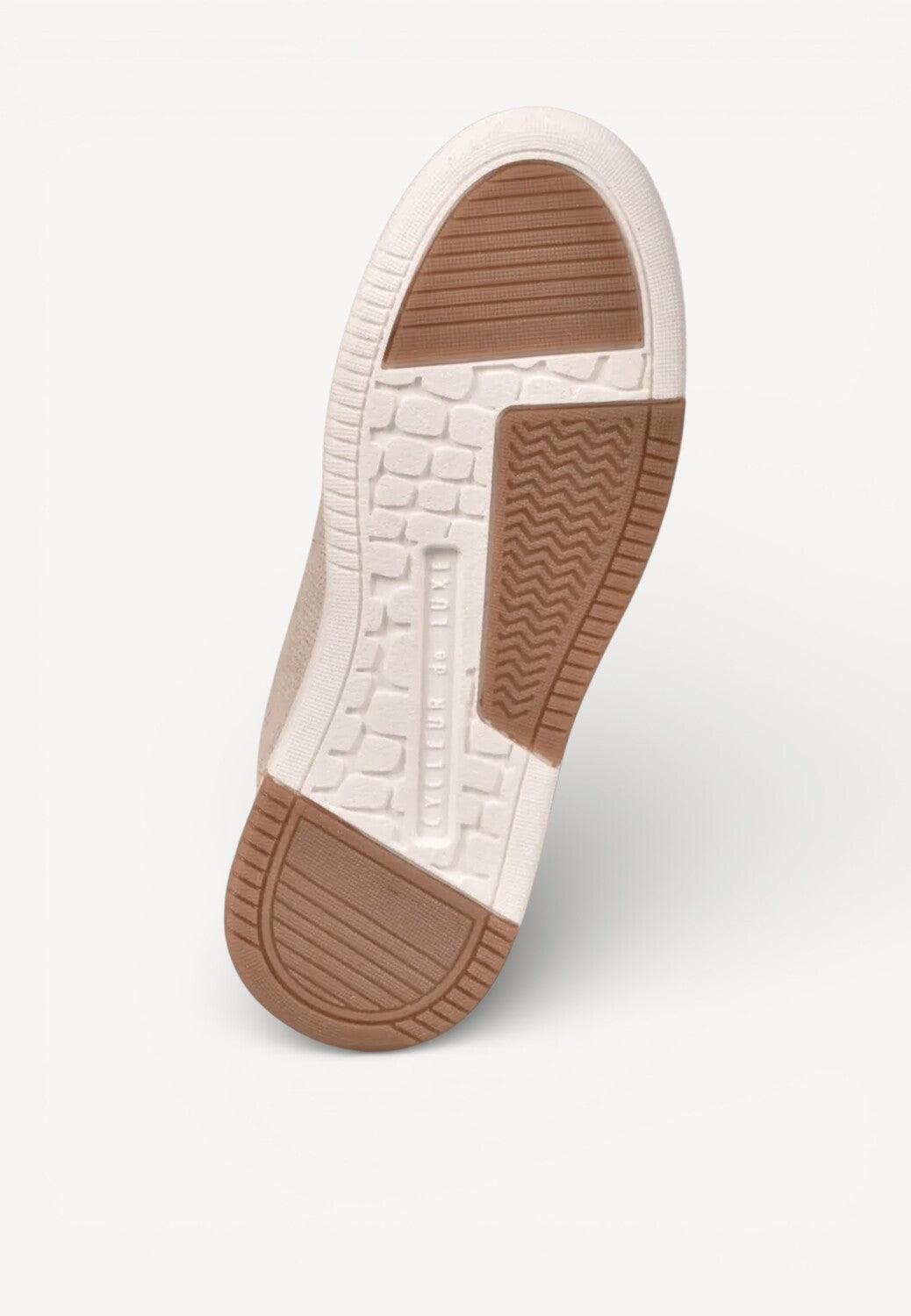 Heren veterschoenen-Beige suède/nubuck