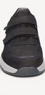 Heren veterschoenen-Zwart suède