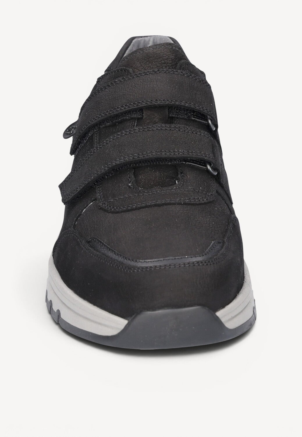 Heren veterschoenen-Zwart suède
