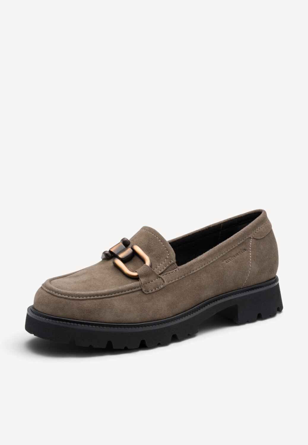 DAMES INSTAPSCHOENEN-Beige suède/nubuck