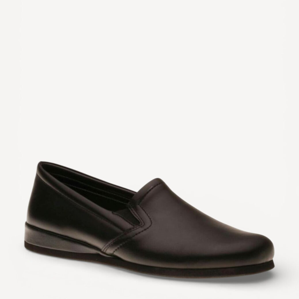 Heren dichte pantoffels-Bordeaux