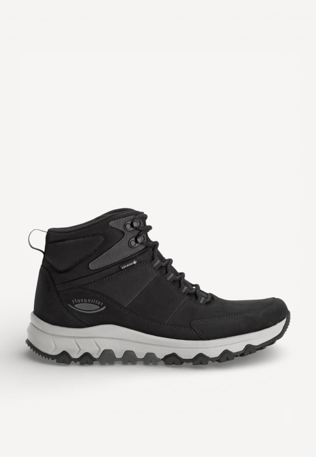 Heren boots-Zwart suède