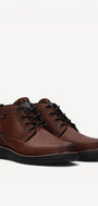 Heren boots-Bruin leer