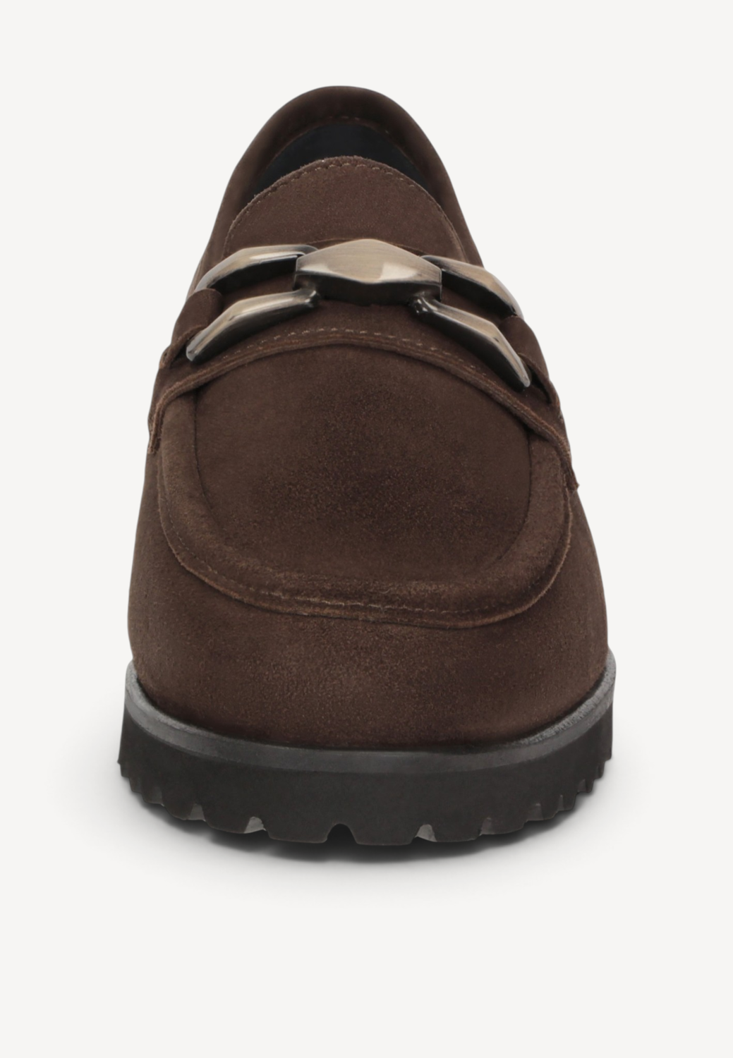 DAMES INSTAPSCHOENEN-Bruin suède