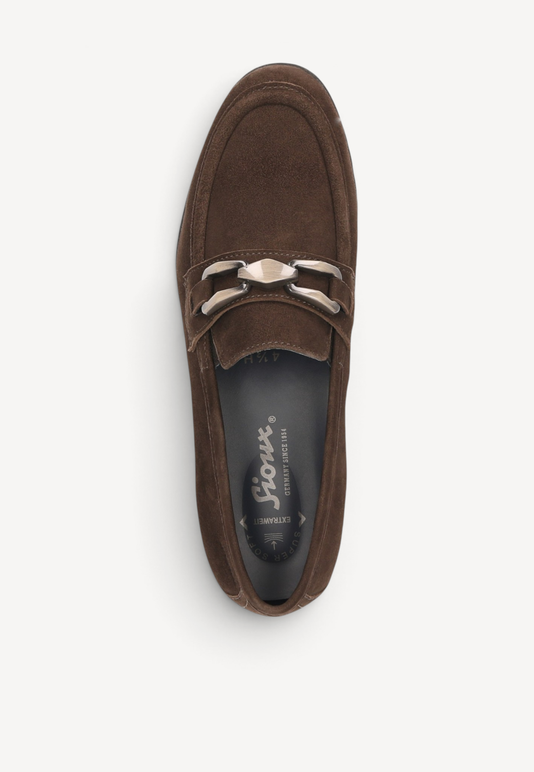 DAMES INSTAPSCHOENEN-Bruin suède