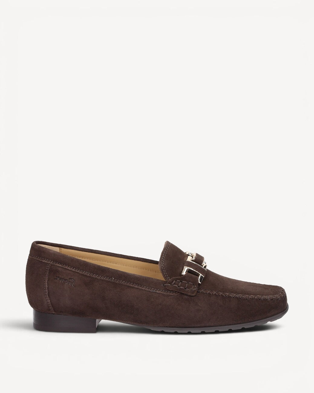 DAMES INSTAPSCHOENEN-Bruin suède