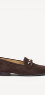 DAMES INSTAPSCHOENEN-Bruin suède