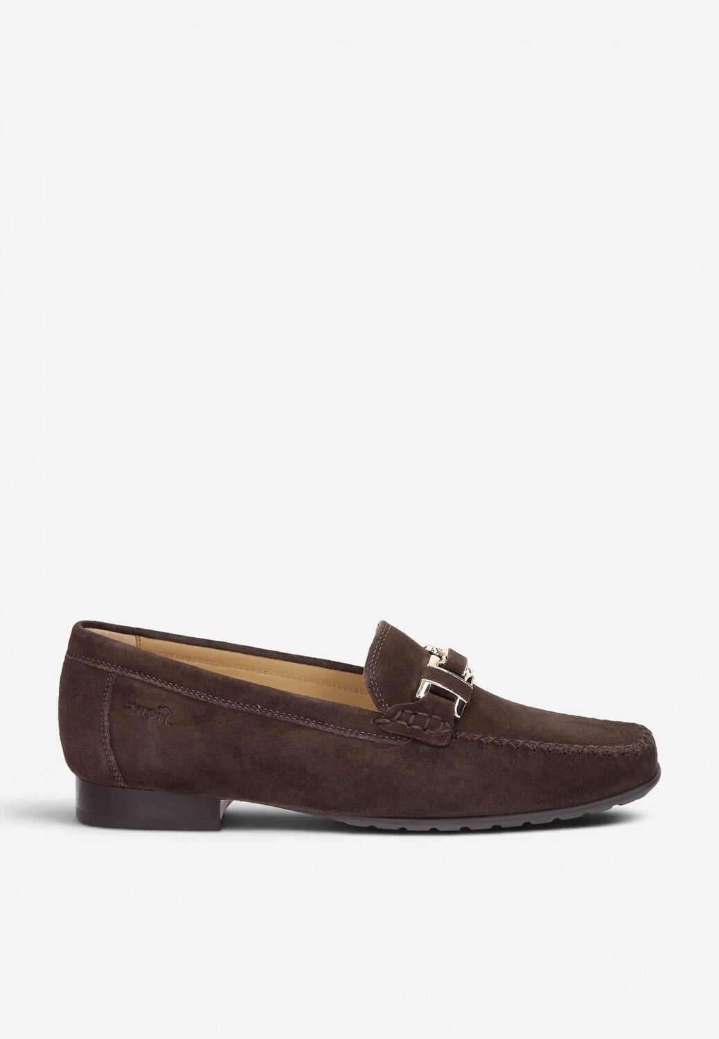 DAMES INSTAPSCHOENEN-Bruin suède