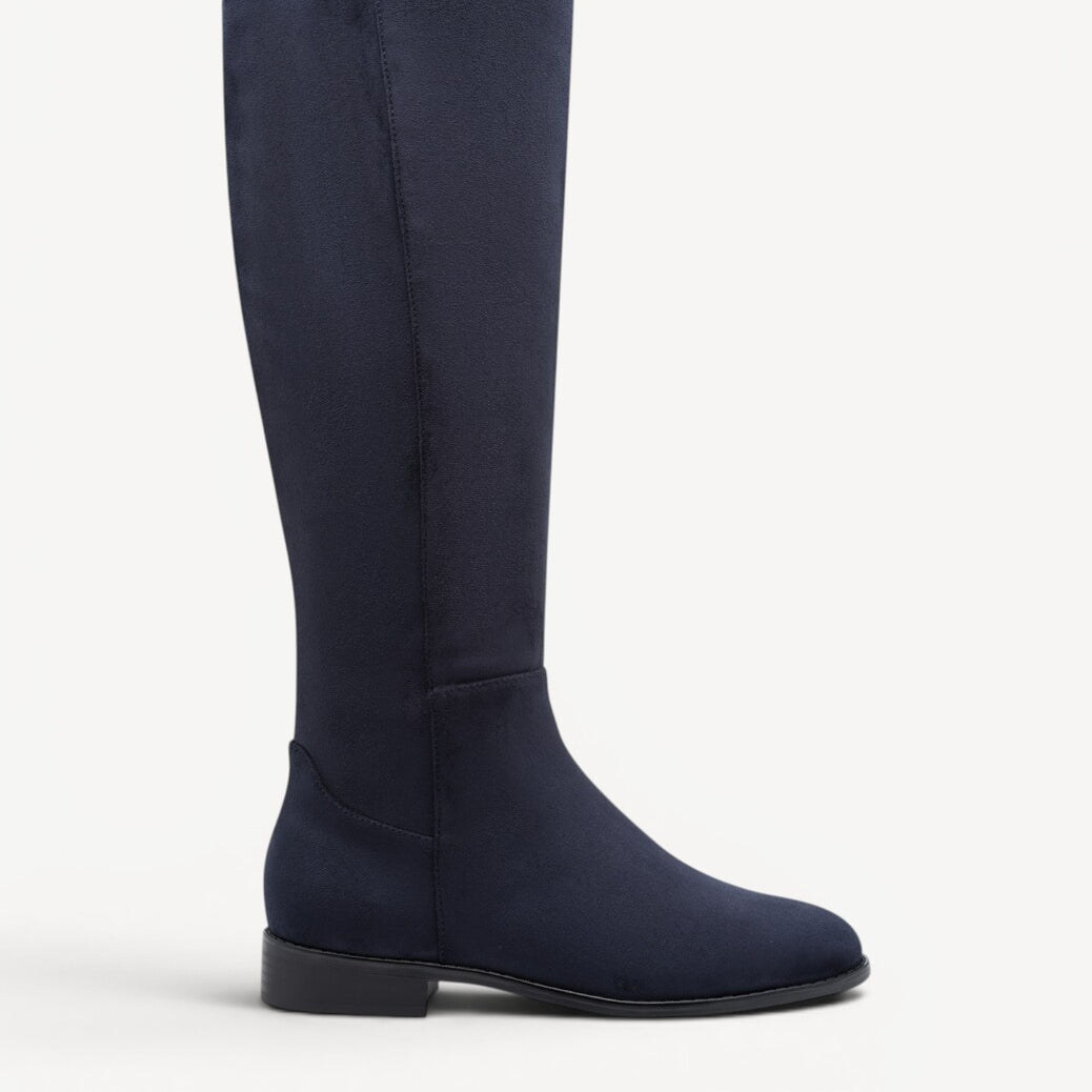 DAMESLAARS LANG/HALFHOOG-Blauw diversen
