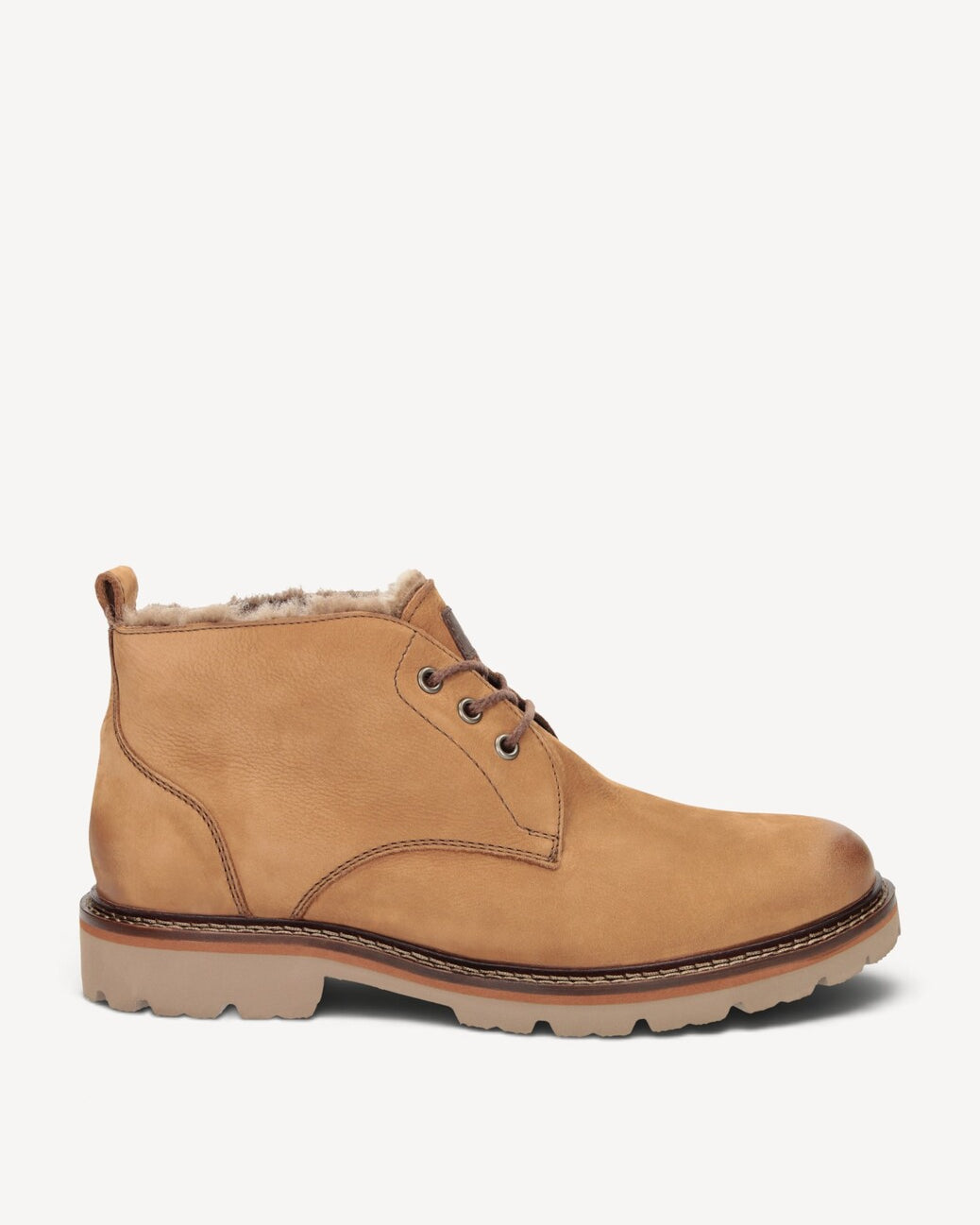Heren boots-Bruin suède