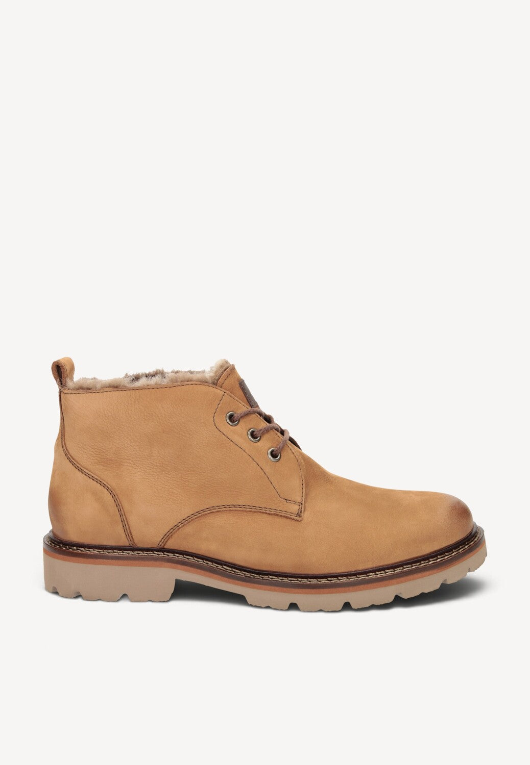 Heren boots-Bruin suède