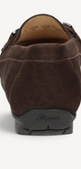 DAMES INSTAPSCHOENEN-Bruin suède