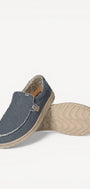 Heren linnen schoenen-Blauw diversen