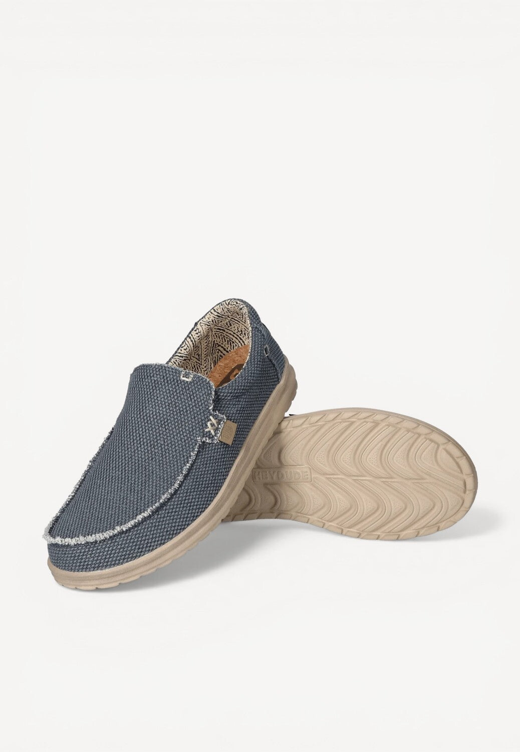 Heren linnen schoenen-Blauw diversen