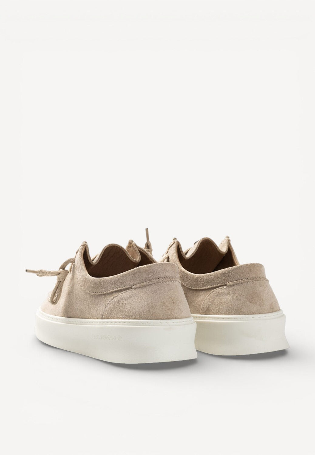 Heren veterschoenen-Beige suède/nubuck