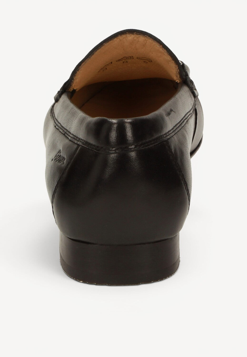 DAMES INSTAPSCHOENEN-Zwart leer
