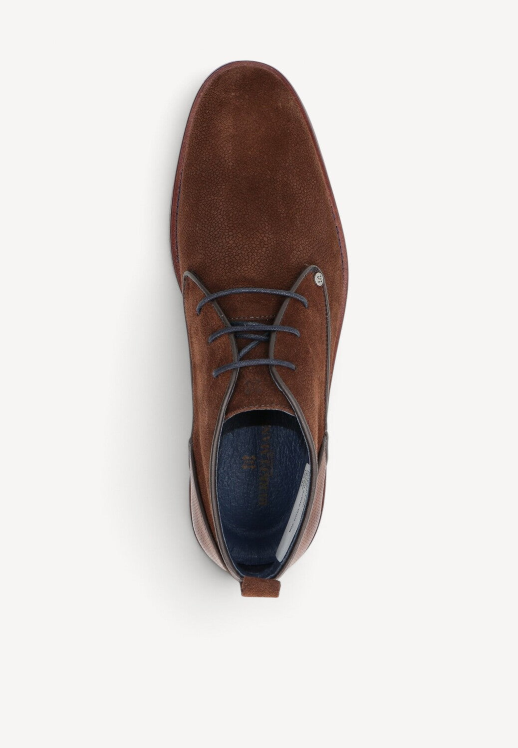 Heren boots-Bruin suède