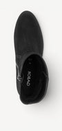 DAMES BOOTS+KORT LAARS-Zwart suède