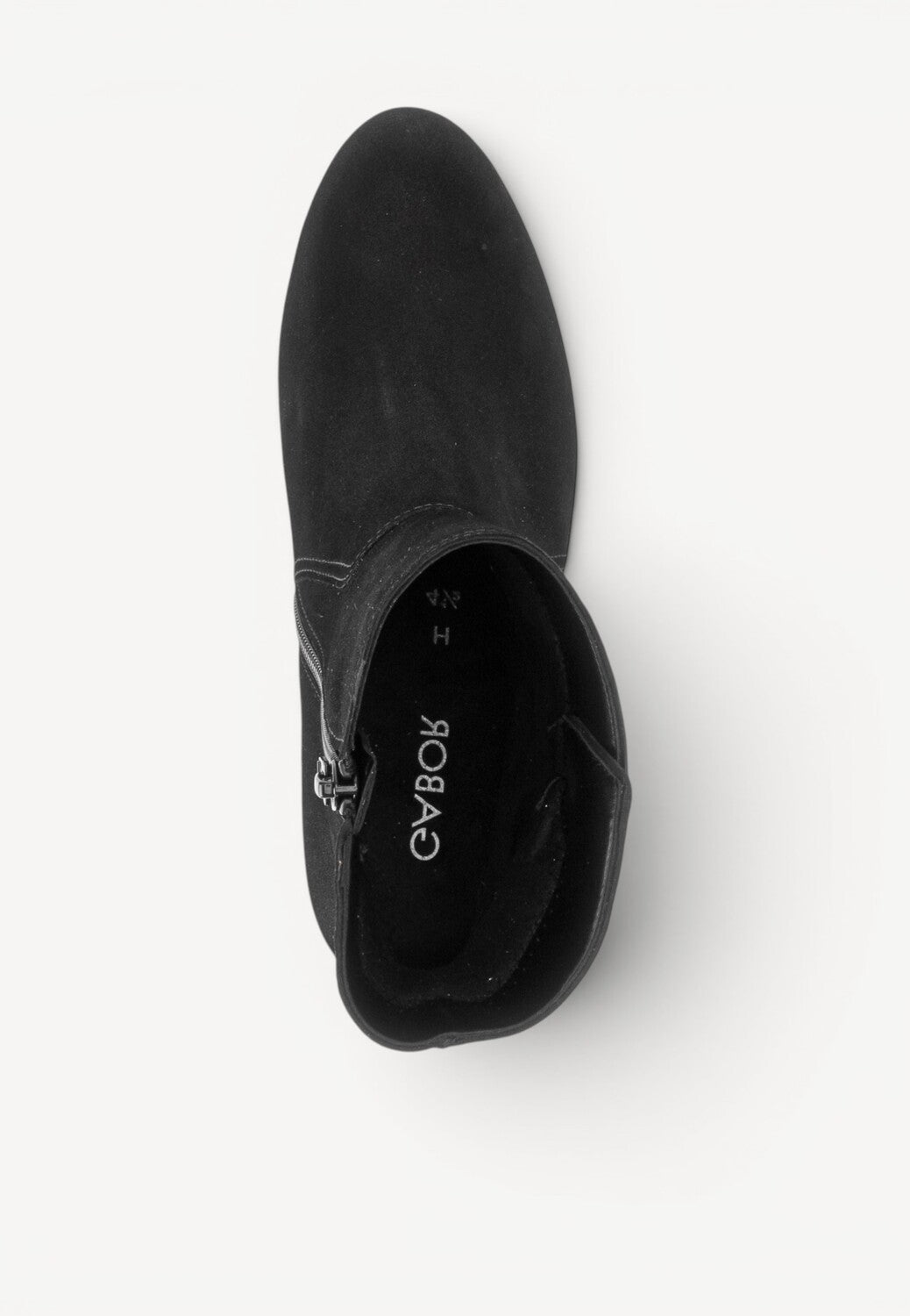 DAMES BOOTS+KORT LAARS-Zwart suède