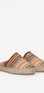 MUIL +SLINGBACK-Rood combi kleur
