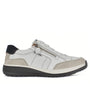 Heren veterschoenen-Wit combi kleur