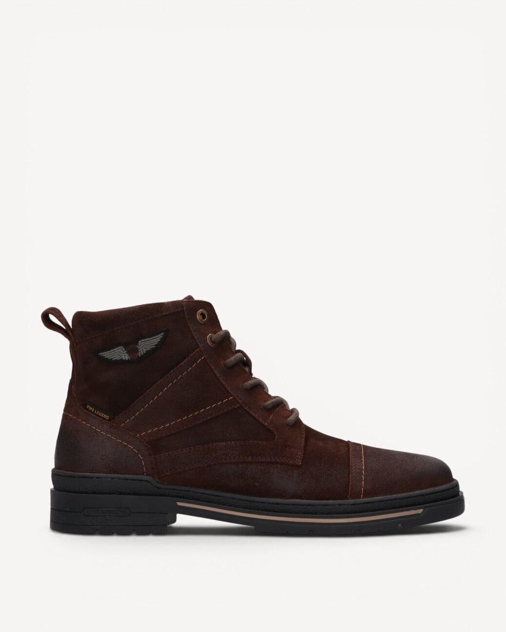 Heren boots-Bruin suède