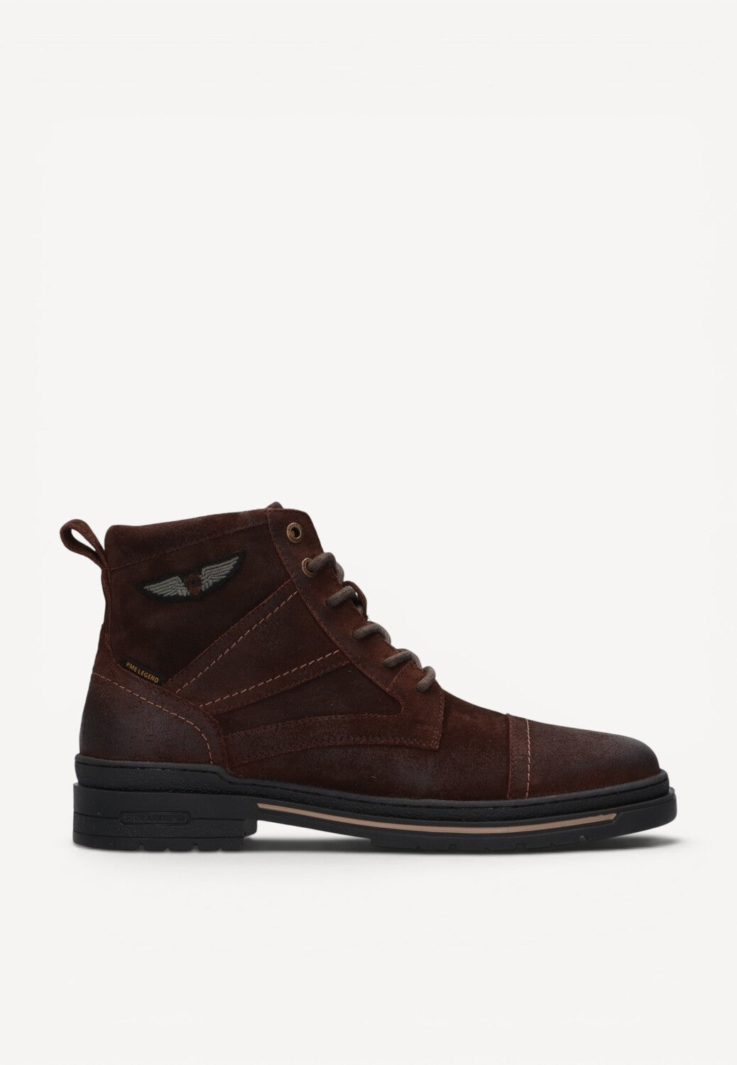 Heren boots-Bruin suède