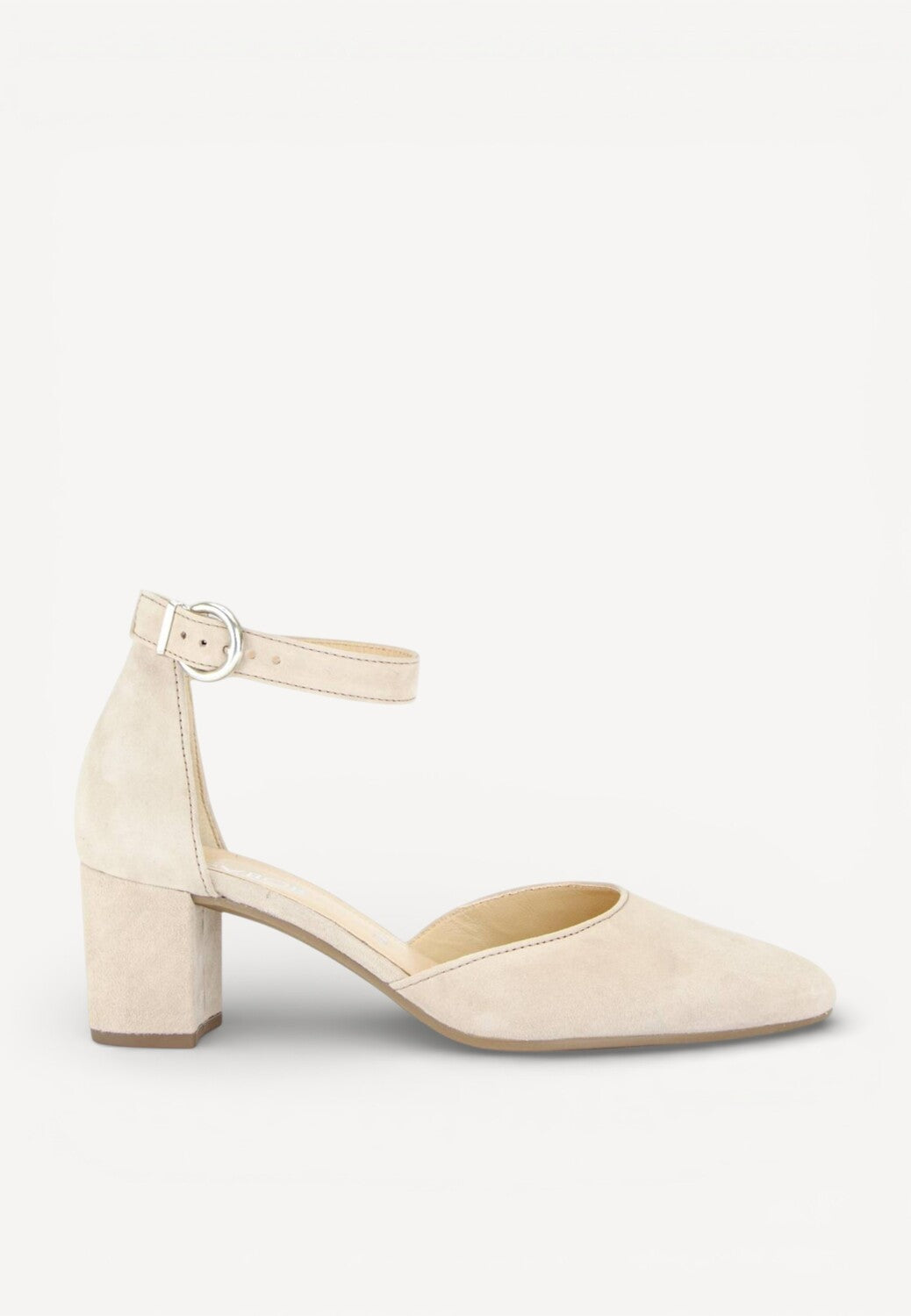BALLERINAS + PUMPS-Beige suède/nubuck