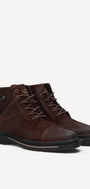 Heren boots-Bruin suède