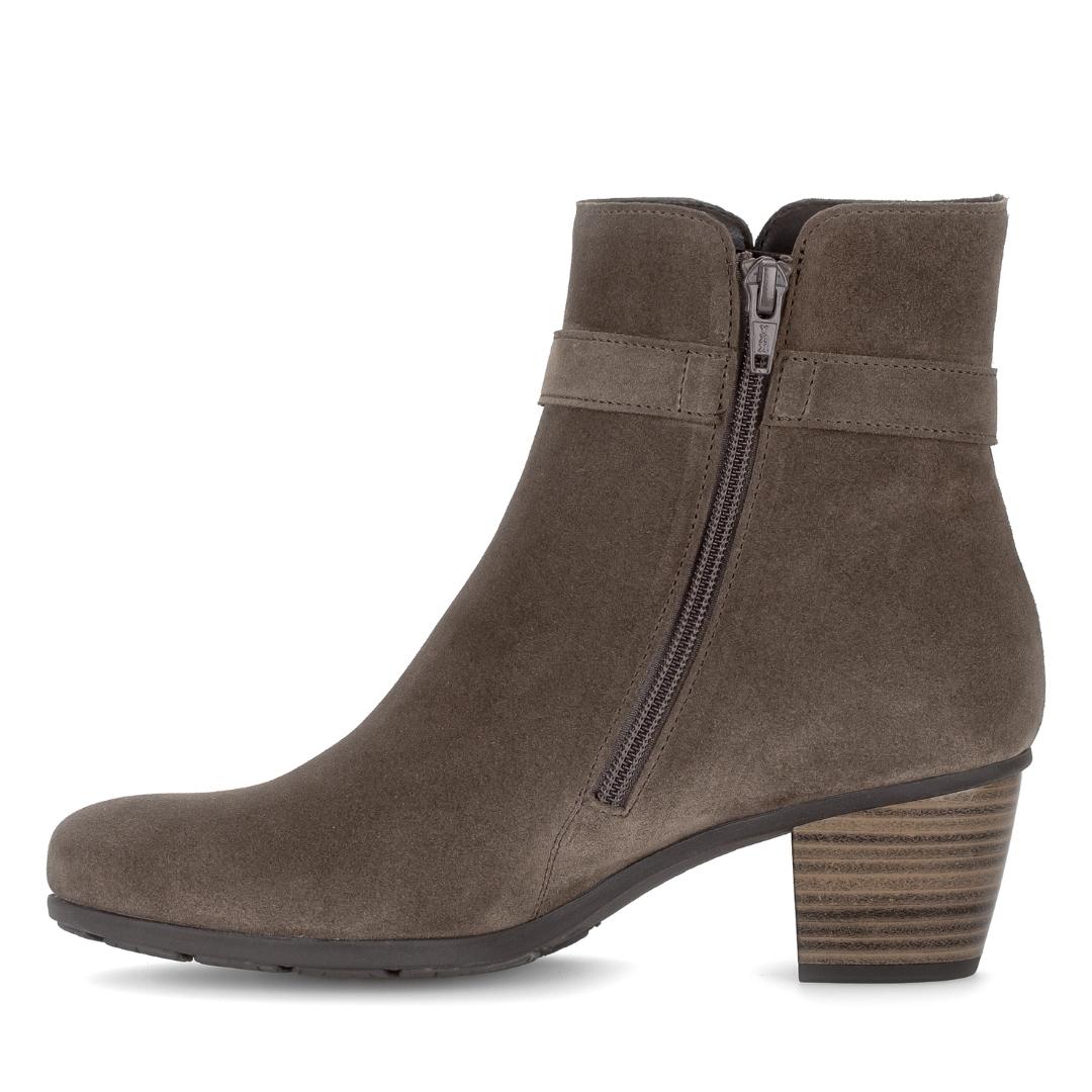 DAMES BOOTS+KORT LAARS-Bruin suède