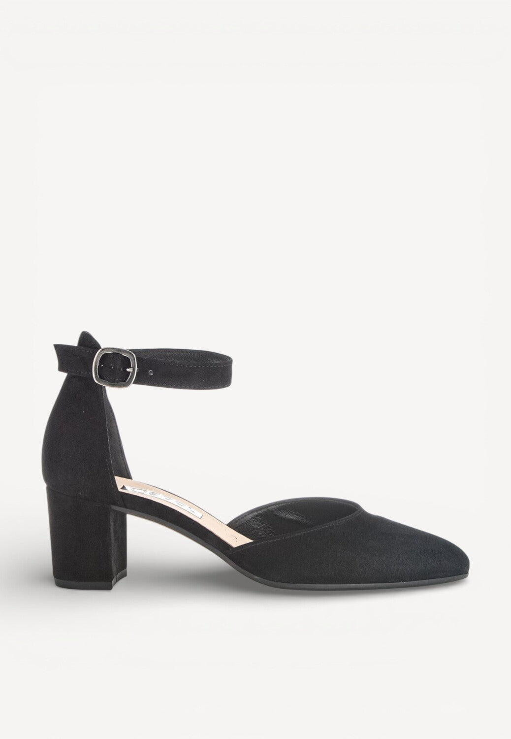 BALLERINAS + PUMPS-Zwart suède