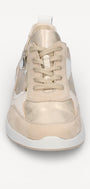 DAMES SPORTIEVE VETERSCHO-Beige suède/nubuck