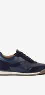 DAMES SPORTIEVE VETERSCHO-Blauw suède/nubuck