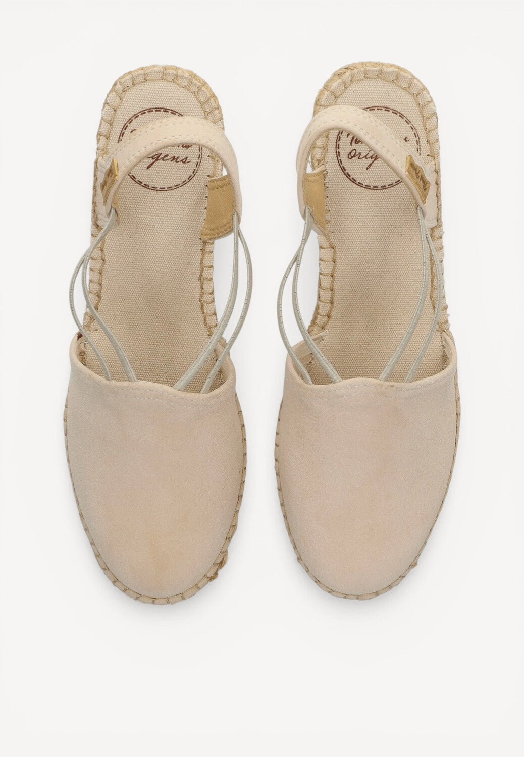 MUIL +SLINGBACK-Beige suède/nubuck