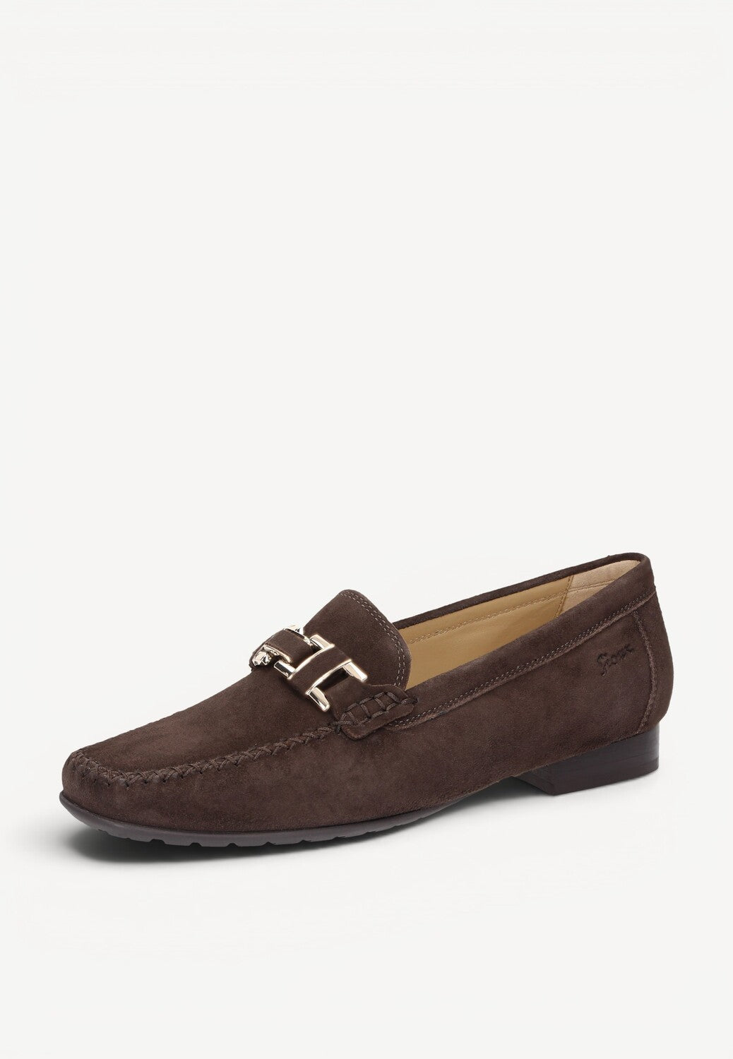 DAMES INSTAPSCHOENEN-Bruin suède