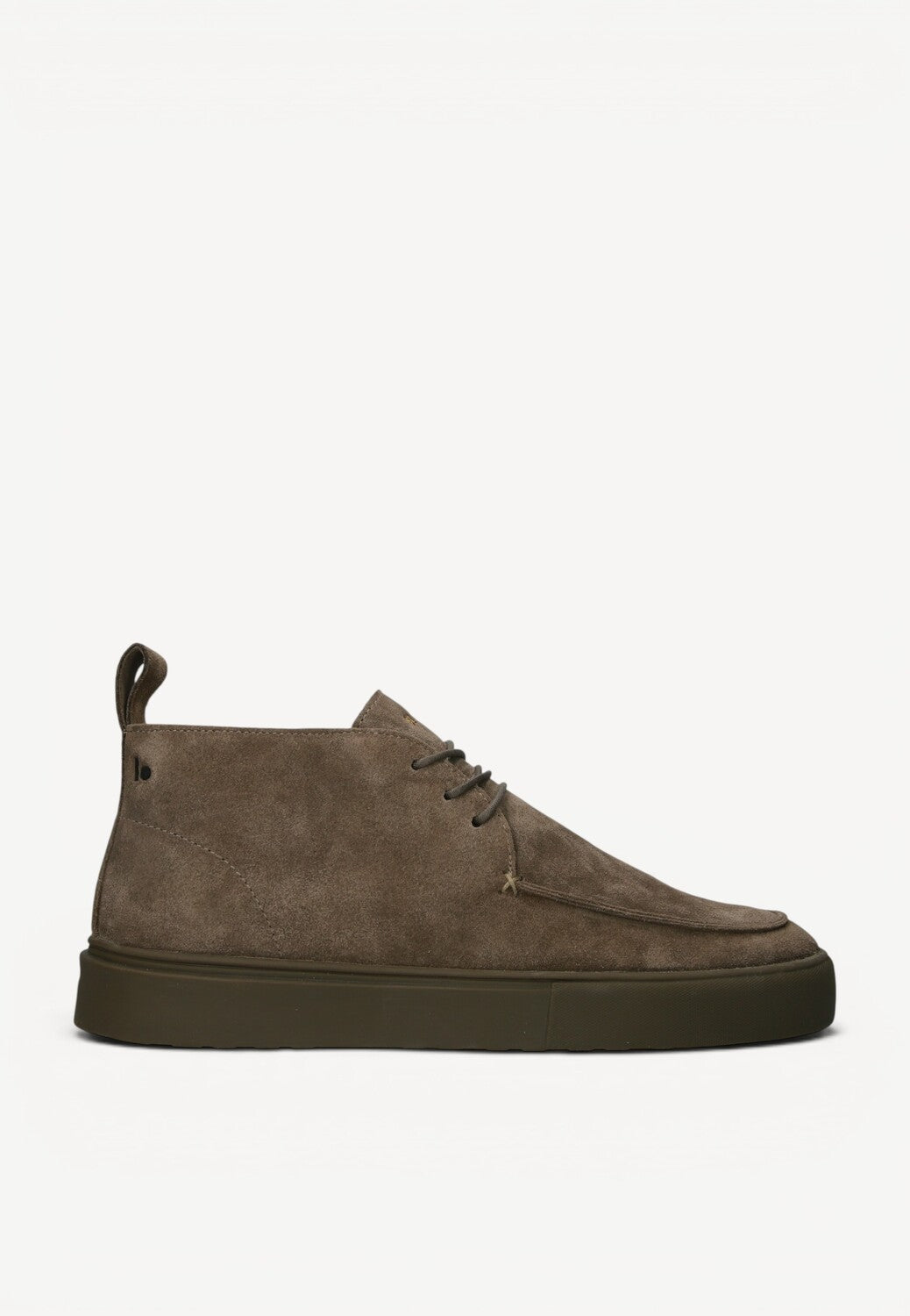 Heren boots-Bruin suède