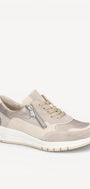 DAMES SPORTIEVE VETERSCHO-Beige suède/nubuck