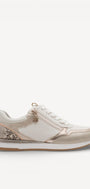 DAMES SPORTIEVE VETERSCHO-Beige leer