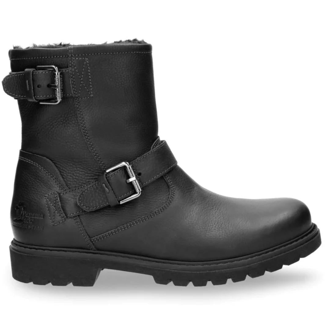 Heren boots-Zwart leer