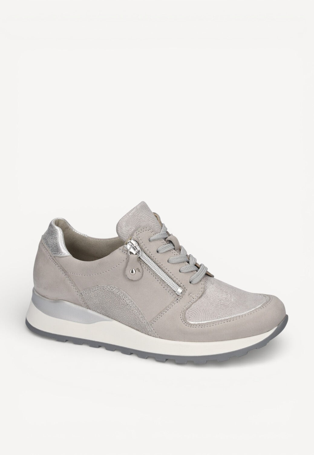 DAMES SPORTIEVE VETERSCHO-Beige suède/nubuck