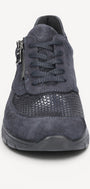 DAMES SPORTIEVE VETERSCHO-Blauw suède/nubuck